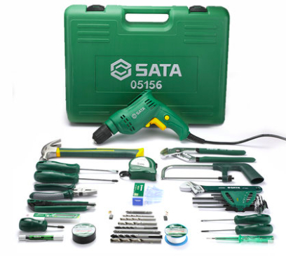 SATA-世达工具-多功能电钻组合套装